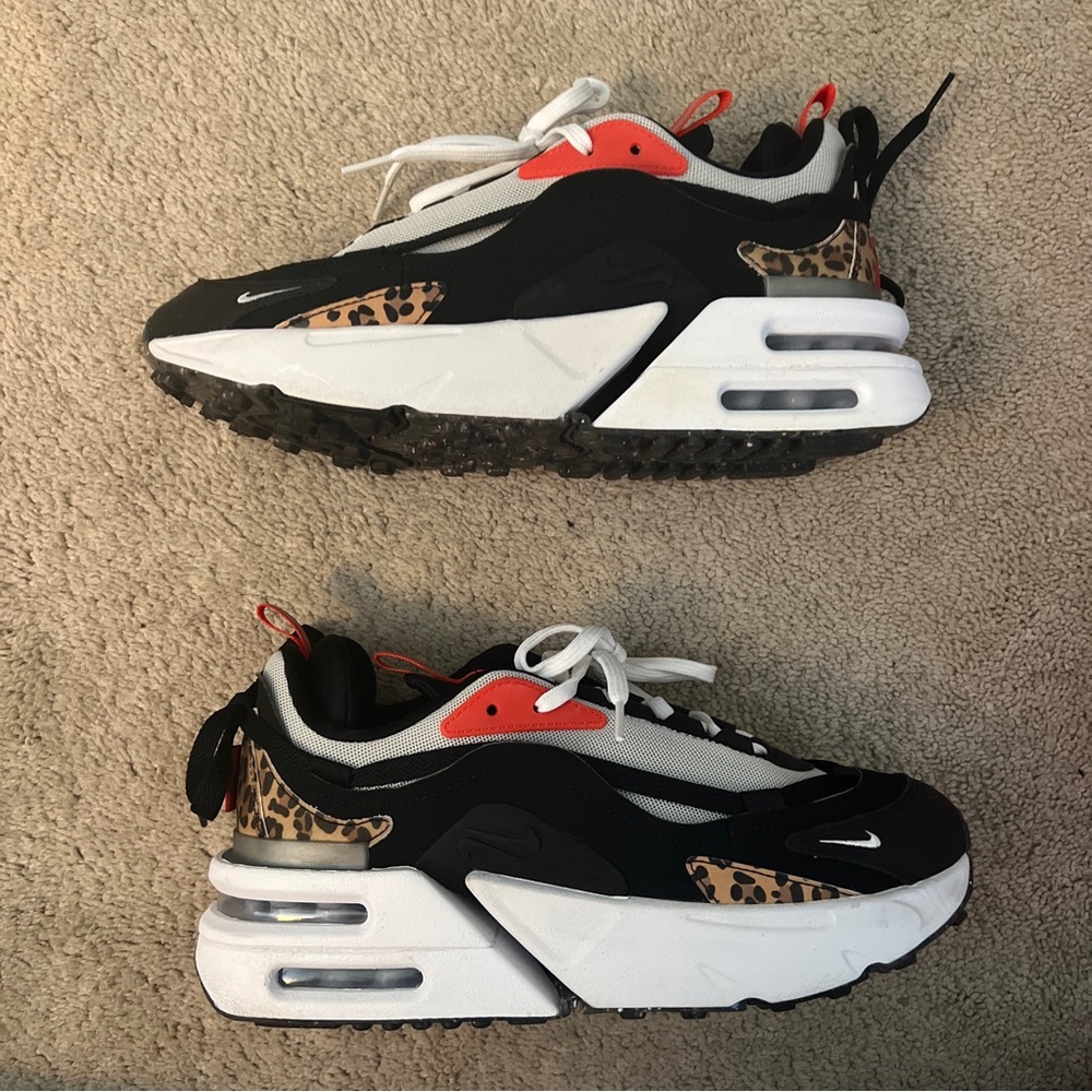 SOLD Nike Air Max Furyosa Leopard Sneakers